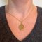 Französischer 18 Karat Gelbgold Anhänger mit OM/MO Initials Monogram Charm, 1890er 4