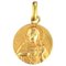 Französischer 18 Karat Gelbgold Anhänger mit Madonna & Kind Charm von Vern, 1890er 2
