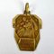 Französischer Vintage Holy Saint Christopher Anhänger aus 18 Karat Gelbgold, 1930er 12