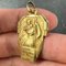 Französischer Vintage Holy Saint Christopher Anhänger aus 18 Karat Gelbgold, 1930er 6