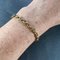 18 Karat Yellow Gold Textured Cable Link Bracelet, 1960s 6