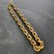 18 Karat Yellow Gold Textured Cable Link Bracelet, 1960s 2