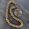 18 Karat Yellow Gold Textured Cable Link Bracelet, 1960s 10