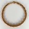 18 Karat Yellow Gold Textured Cable Link Bracelet, 1960s 12