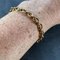 18 Karat Yellow Gold Textured Cable Link Bracelet, 1960s 7