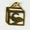 Colgante de carpa Koi francés esmaltado de oro amarillo de 18 kt, años 20, Imagen 5