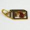 Colgante de carpa Koi francés esmaltado de oro amarillo de 18 kt, años 20, Imagen 3