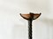 Vintage Arts & Crafts Candlesticks in Wrought Iron and Copper, Set of 2, Image 9