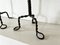 Vintage Arts & Crafts Candlesticks in Wrought Iron and Copper, Set of 2, Image 11