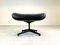 Set of Black Lounge Chair with Ottoman by Charles and Ray Eames for Vitra, 2010s, Image 18