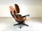 Set of Black Lounge Chair with Ottoman by Charles and Ray Eames for Vitra, 2010s, Image 7