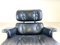 Set of Black Lounge Chair with Ottoman by Charles and Ray Eames for Vitra, 2010s, Image 13