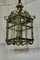 Large French Gothic Decorated Hall Lantern Ceiling Light, 1890s 9