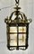 Large French Gothic Decorated Hall Lantern Ceiling Light, 1890s 5