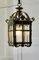 Large French Gothic Decorated Hall Lantern Ceiling Light, 1890s 10