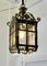Large French Gothic Decorated Hall Lantern Ceiling Light, 1890s 11