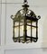 Large French Gothic Decorated Hall Lantern Ceiling Light, 1890s 12