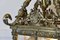 Large French Gothic Decorated Hall Lantern Ceiling Light, 1890s 2