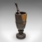 Vintage English Walnut Mortar and Pestle, 1970s 1