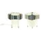 Chrome-Plated & White Painted Italian Night Lights, 1960s, Set of 2, Image 6