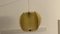 Plafonnier en Verre Ambré, 1960s 11