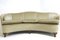 Geschwungenes skandinavisches modernes Art Deco Bananensofa aus beigem Samt-Velours, Dänemark, 1940er 17