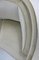 Scandinavian Modern Art Deco Curved Banana Sofa in Beige Velvet-Velour, Denmark, 1940s, Image 8