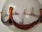 Murano Glass Table Lamp attributed to Tony Zuccheri for Mazzega, 1970s, Image 4