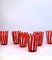 Italian Murano Glasses by Angelo Ballarin for Ribes Studio, 2004, Set of 6 12