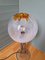 Lampada da terra in metallo cromato con globo in vetro lattiginoso di Mazzega, anni '70, Immagine 4