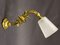 Wandlampen mit Bronzehalterung von Muller Frères, 1920er, 2er Set 2
