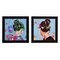 Frédérique Tristant, Violette & Capucine, 2024, Mixed Media, Set of 2 1