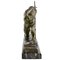 Pierre Le Faguays, Art Deco Sculpture of Athlete with Bow, 1930, Bronze on Marble Base 4