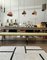 Vintage Upholstered Metal Bench, Image 5