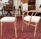 Birch Chairs with Bouclé Upholstery, 1960s, Set of 6 1