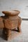 Elephant Side Table in Wicker attributed to Vivai del Sud, 1970s 5