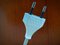 Lod Blue Wall Lamp from Ikea, 1986 12