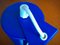 Lod Blue Wall Lamp from Ikea, 1986 9