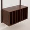 Rosewood Wall Unit with Vinyl Records Cabinet by Poul Cadovius for Cado, 1960s 12