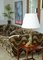 Bronze Brass Gilt Thai Teppanom Buddha Table Lamps in the style of Mont, Belgium, Set of 2, Image 4