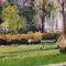 Josep Maria Vayreda Canadell, St. James's Park, London, 1970er, Öl auf Leinwand, Gerahmt 12