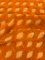 Marokkanischer Teppich in leuchtendem Orange mit Rautenmuster, 1990er 4