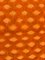 Marokkanischer Teppich in leuchtendem Orange mit Rautenmuster, 1990er 7