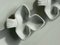 Ceramic Trefoil Plates from Rörstrand, 1940s, Set of 2 3