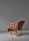 Moderne skandinavische Rattan Sessel von Tove Lindt-Larsen bei Wengler, 1940er, 2er Set 12