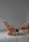 Moderne skandinavische Rattan Sessel von Tove Lindt-Larsen bei Wengler, 1940er, 2er Set 8