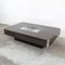 Vintage Alveo Coffee Table by Willy Rizzo for Mario Sabot 1