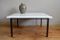 White Marble Coffee Table with Tubular Frame, 1970s 2