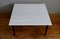 White Marble Coffee Table with Tubular Frame, 1970s 4