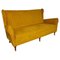 Midcentury Modern Italian Living Room Set in Velvet from Isa Bergamo, 1950, Set of 3, Image 3